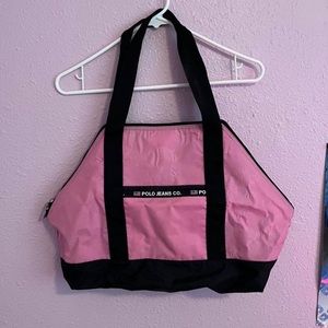Vintage 90s/ Y2k Polo Jeans Tote Bag